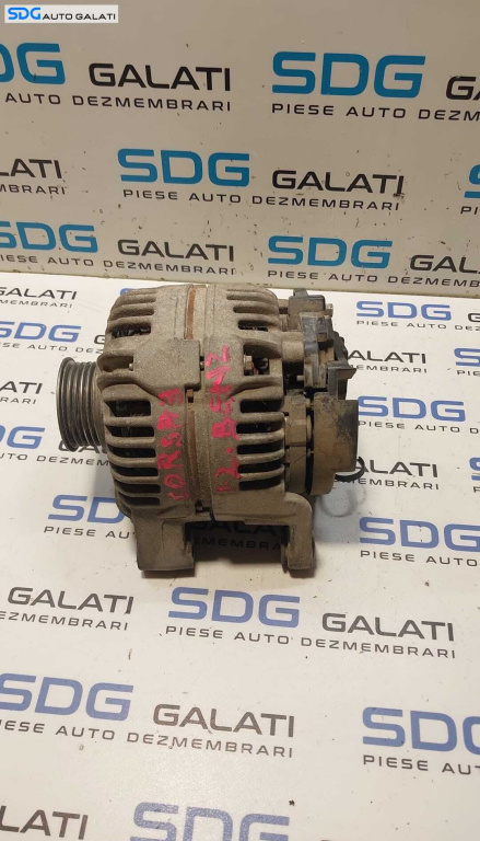 Alternator 120A Opel Astra G 1.2 B 1998 - 2007 Cod 13143128 0124425010 [I0029]