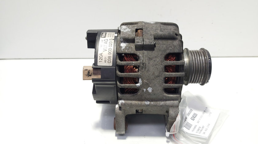 Alternator 120A Valeo, cod 038903023S, Vw Golf 4 (1J1) 1.9 TDI, ALH (pr:110747)