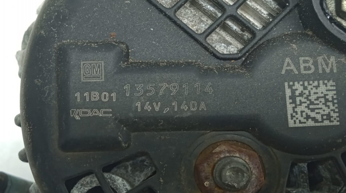 Alternator 13579114 2.2 D Z22D1 Chevrolet Cruze J300 [2009 - 2012]