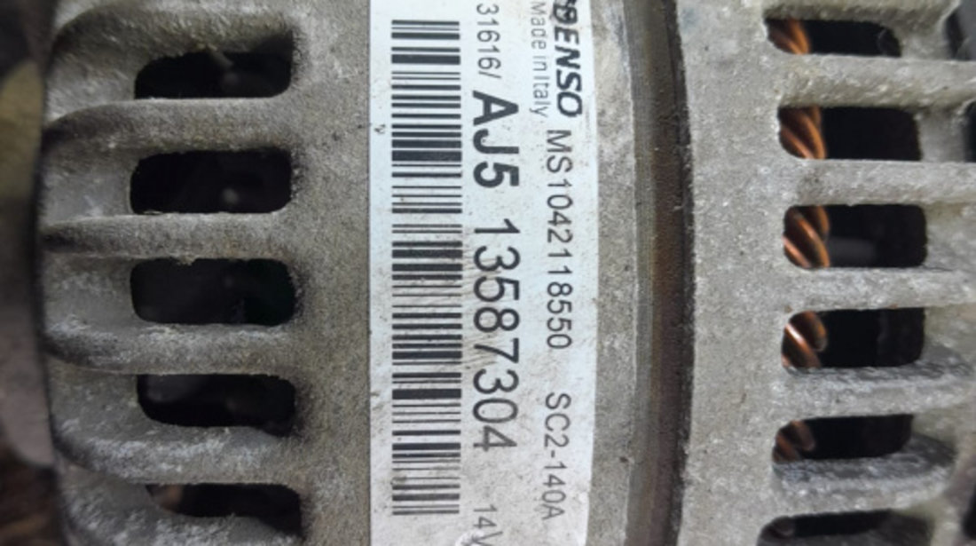 Alternator 13587304 1.6 cdti B16DTL B16DTJ B16DTR B16DTH Opel Insignia A [2008 - 2014]