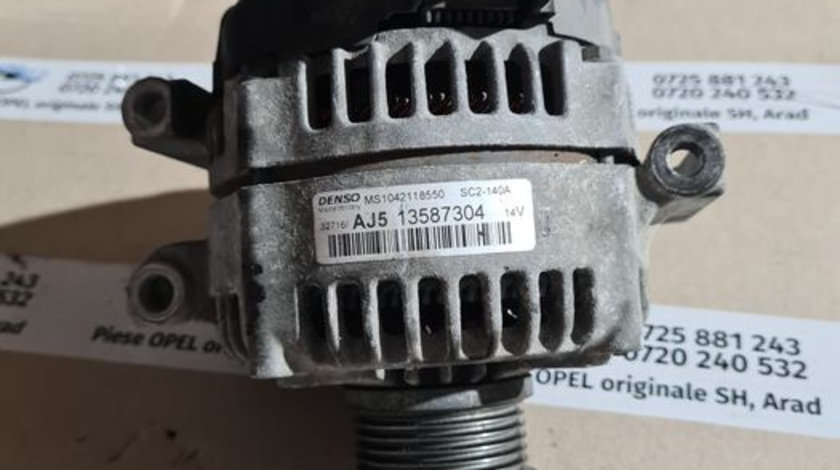 Alternator 140A 13587304 AJ5 Opel Astra J K Insignia 1.6 cdti