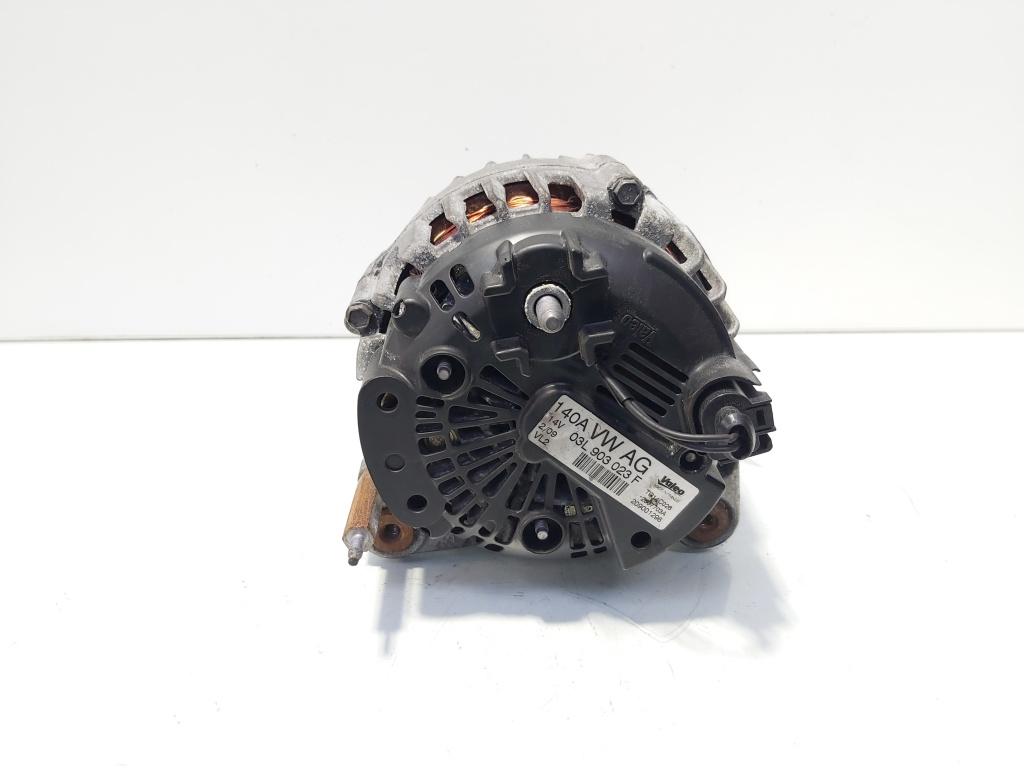 Alternator 140A Valeo, cod 03L903023F, Seat Alhambra (710), 2.0 TDI, CFG (idi:681037)