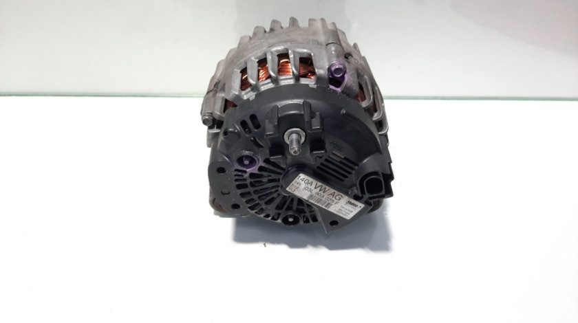 Alternator 140A Valeo, cod 03L903023F, VW Golf 6 Variant (AJ5), 2.0 TDI, CBD (idi:482565)