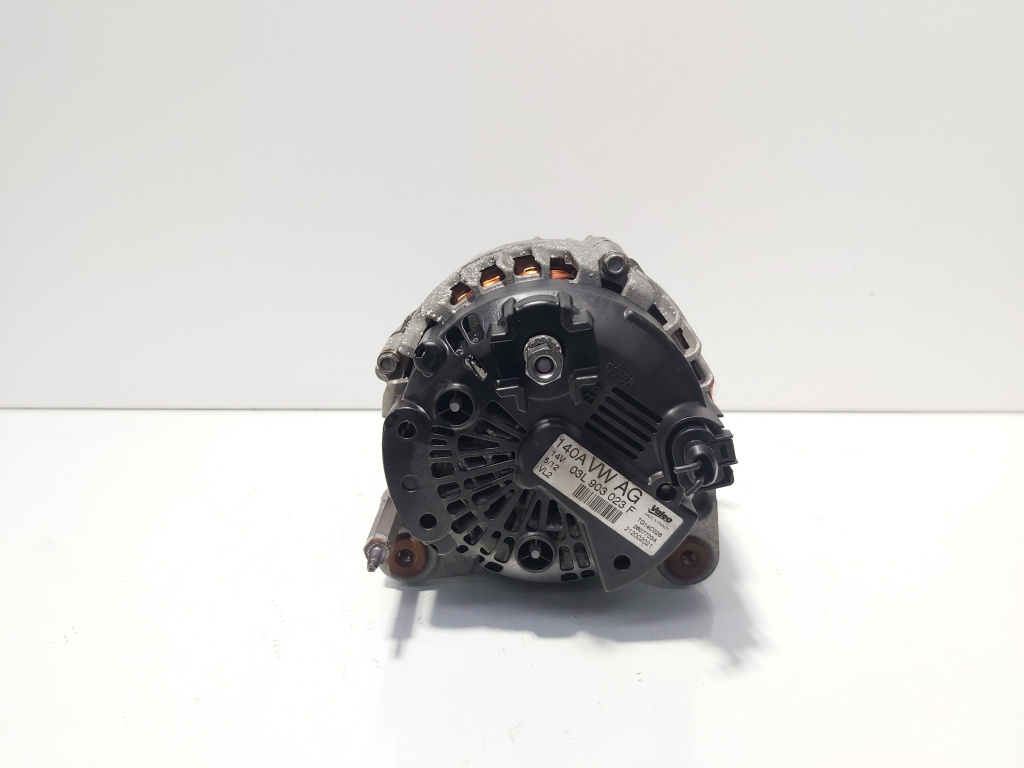 Alternator 140A Valeo, cod 03L903023F, VW Sharan (7N), 2.0 TDI, CFG (idi:673171)