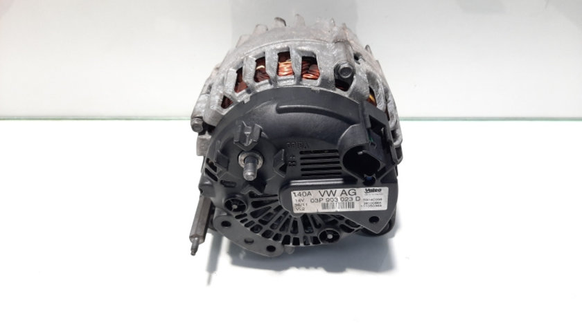 Alternator 140A, Valeo, cod 03P903023D, Seat Ibiza 5 ST (6J8), 1.2 TDI, CFW (idi:482271)