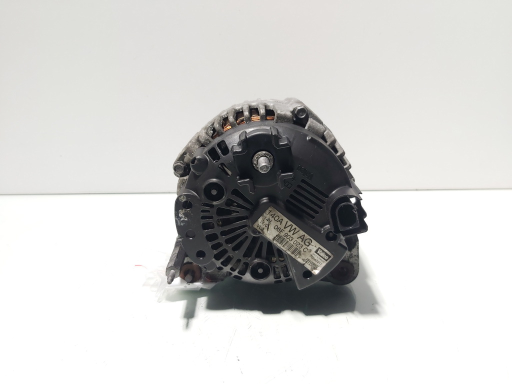 Alternator 140A Valeo, cod 06F903023C, Audi A3 Sportback (8PA), 2.0 TDI, BKD (idi:668178)