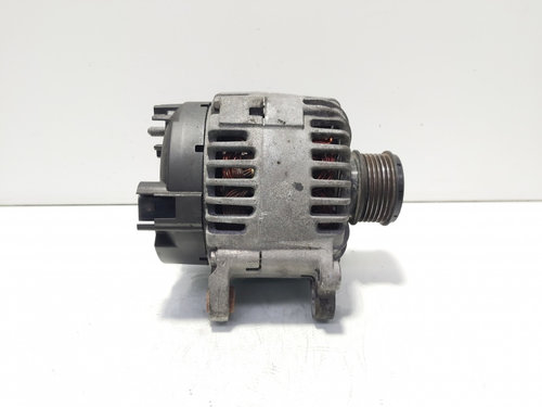 Alternator 140A, Valeo, cod 06F903023C, Audi A3 Cabriolet (8P7), 2.0 TDI, CBAB (idi:638594)