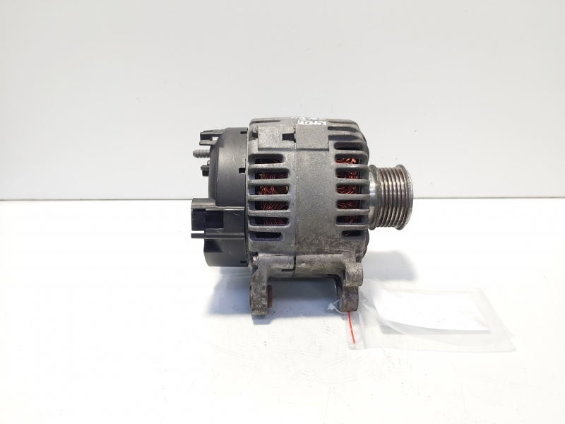 Alternator 140A, Valeo, cod 06F903023C, Seat Leon (1P1) 2.0 TDI, AZV (idi:627546)