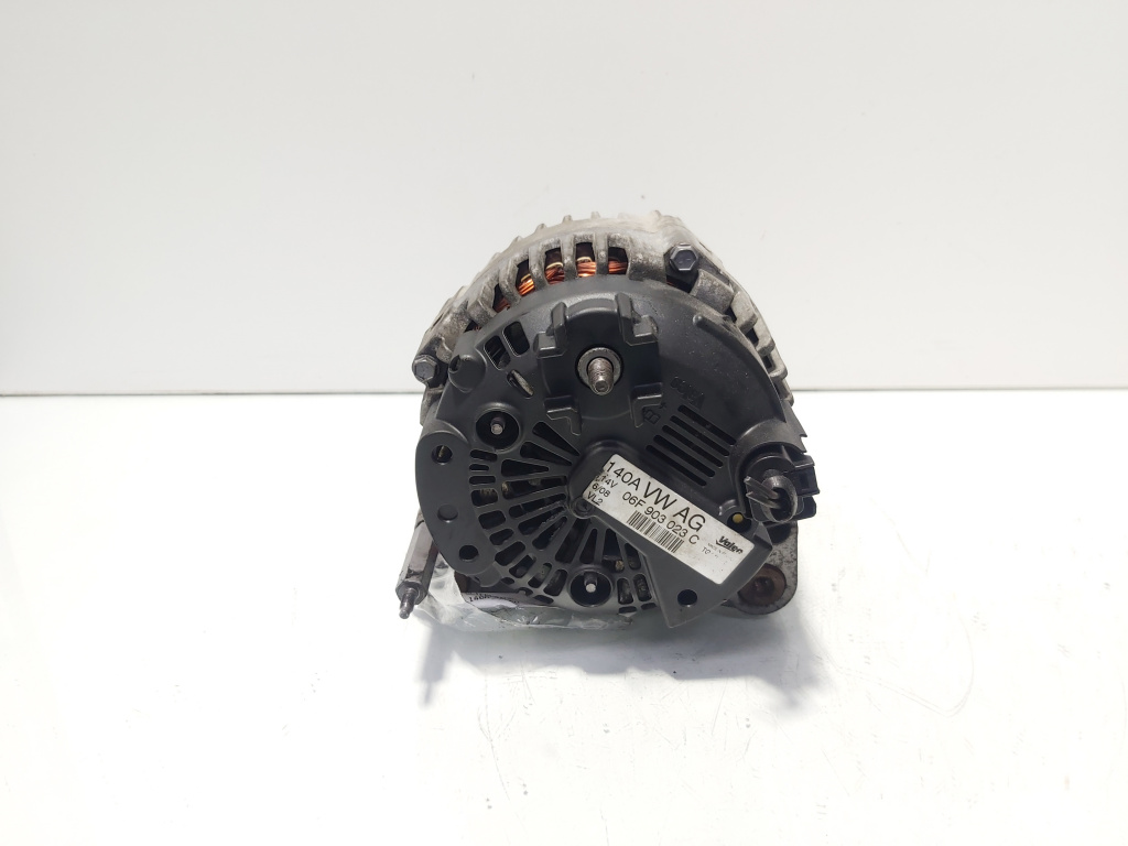 Alternator 140A Valeo, cod 06F903023C, Skoda Octavia 2 (1Z3) 1.9 TDI, BXE (idi:686689)