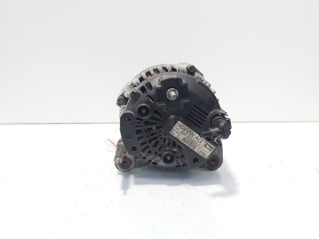 Alternator 140A Valeo, cod 06F903023C, VW Golf 5 Plus (5M1), 2.0 TDI, BKD (idi:681826)