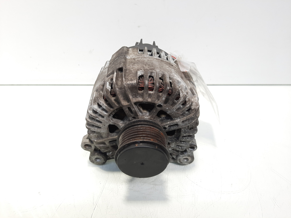 Alternator 140A, Valeo, cod 06F903023C, VW Golf 5 Plus (5M1), 2.0 TDI, BMM (idi:554741)