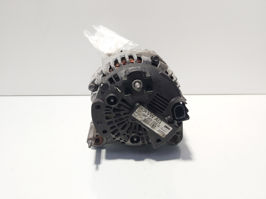 Alternator 140A Valeo, cod 06F903023C, VW Golf 5 Variant (1K5), 2.0 TDI, BMM (idi:672898)