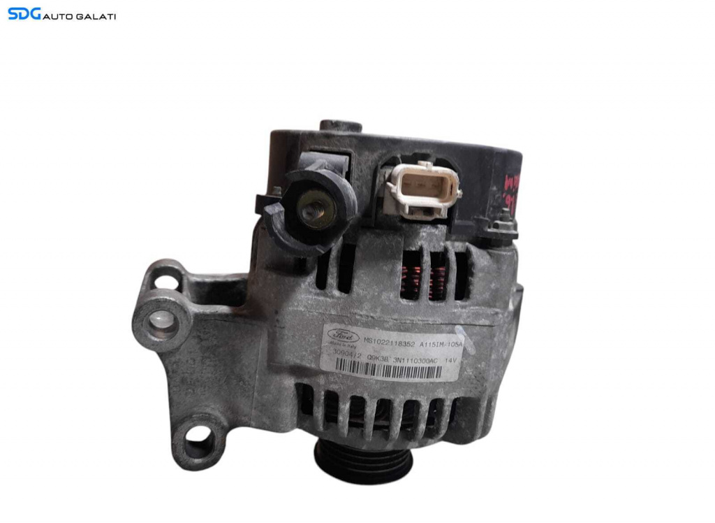 Alternator 14V Ford Fiesta 5 1.6 FYJB FYJA 2002 - 2008 Cod 3N1110300AC [N1019]