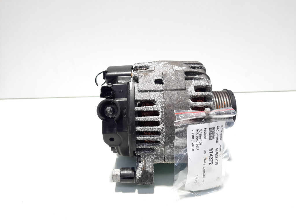 Alternator 150A Valeo, cod 9646321780, Peugeot 307, 1.6 HDI, 9HX (id:574372)