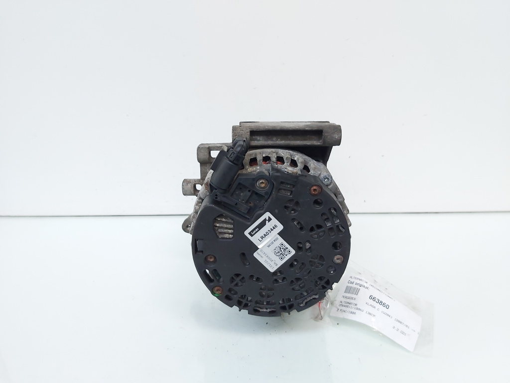 Alternator 180A, Mercedes Clasa C T-Model (S204) 2.2 CDI, OM646811 (idi:663860)