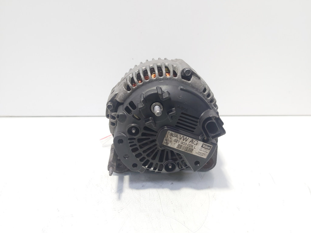 Alternator 180A Valeo, cod 021903026L, Seat Toledo 3 (5P2) 2.0 TDI, BMN (idi:684432)