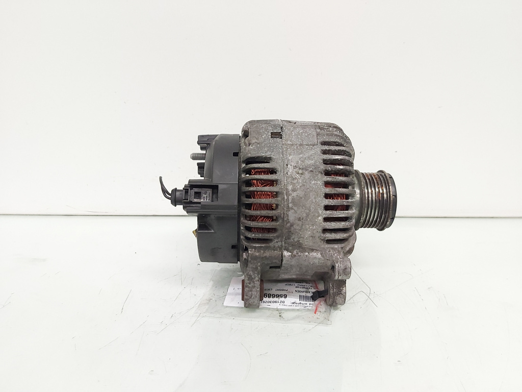 Alternator, 180A, Valeo, cod 021903026L, VW Passat (3C2), 2.0 TDI, BMR (id:656689)