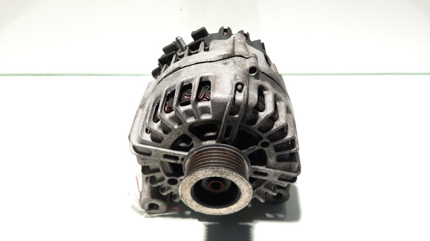 Alternator 180A, Valeo, cod 7802261, Bmw 3 Touring (E91) 2.0 diesel, N47D20C, 6 vit man (id:497220)