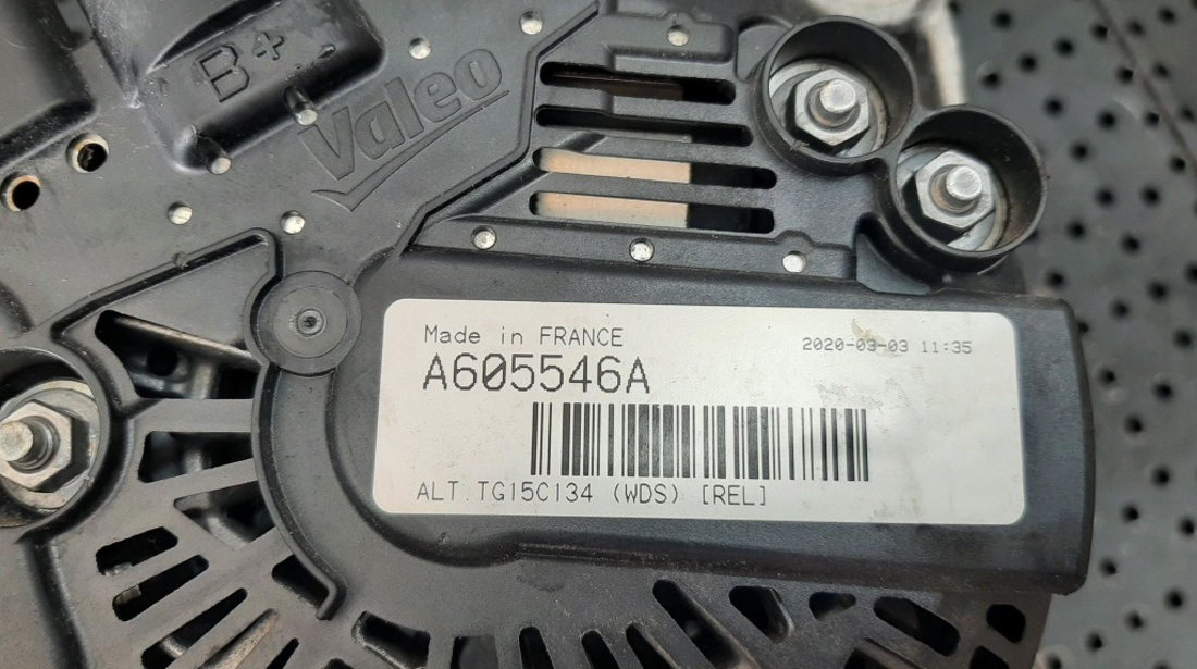 Alternator 2.0 d rhk fiat scudo a605546a 439674