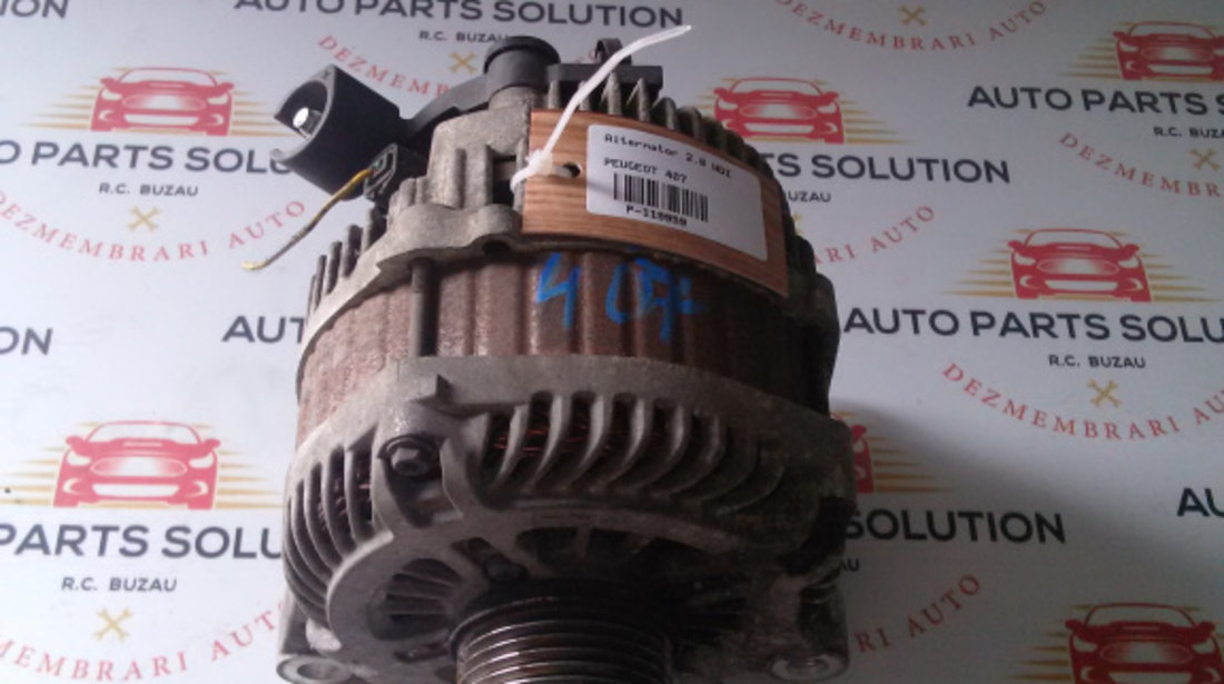 Alternator 2.0 HDI PEUGEOT 407 2004-2010