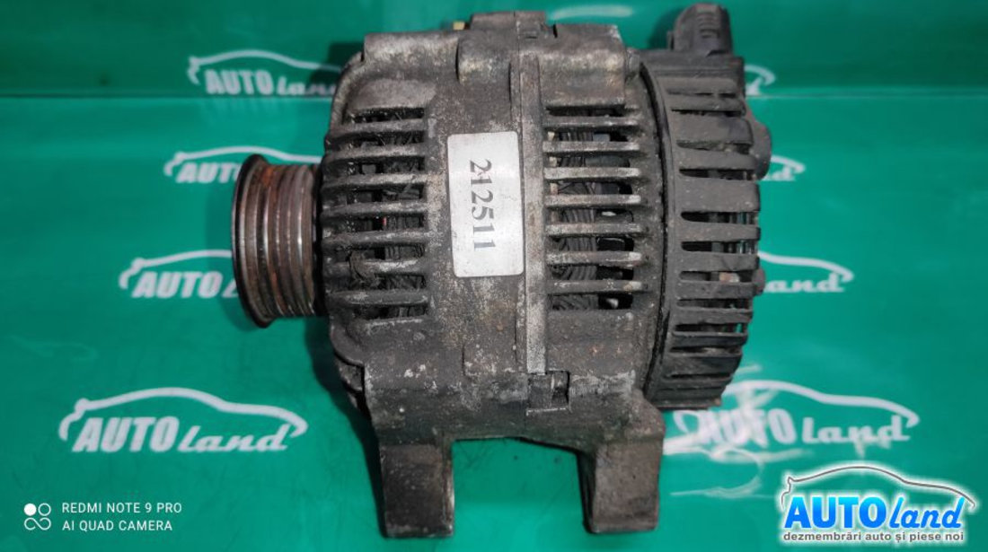 Alternator 212511 2.0 HDI Fulie 6 Can 2 Borne Peugeot 407 6D 2004