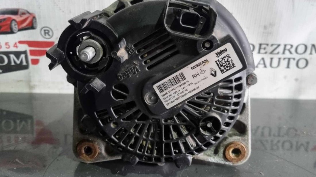 Alternator 231004719R Dacia Logan II MCV 1.5 Blue dCi 95 cai motor K9K 872