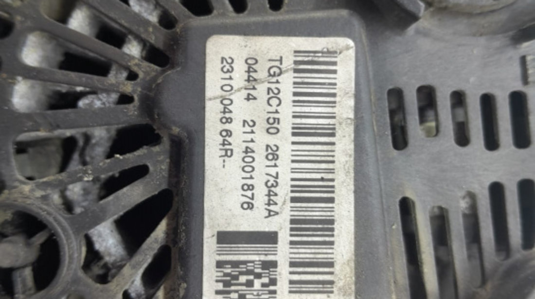 Alternator 231004864r 1.5 dci K9K 836 Renault Megane 3 [2008 - 2014]