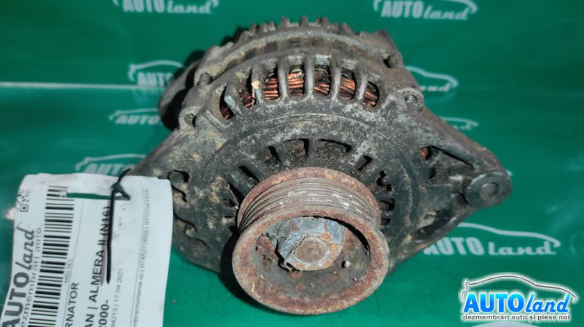 Alternator 23100bu010 1.5 B Nissan ALMERA II N16 2000