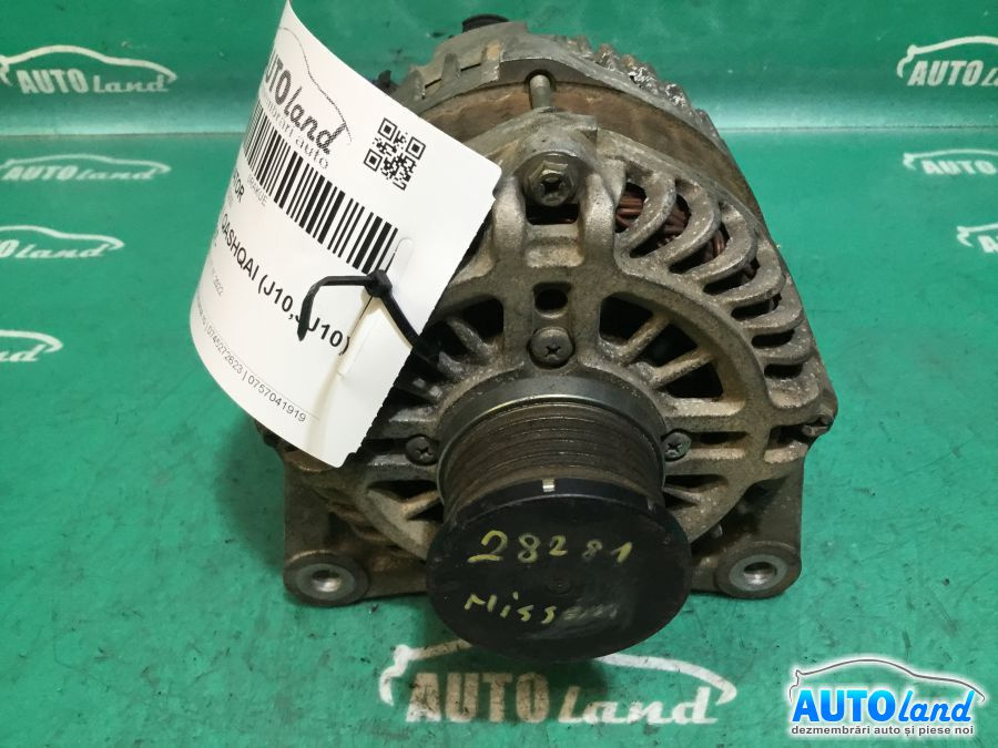 Alternator 23100jd200 2.0 B Nissan QASHQAI J10,JJ10 2007