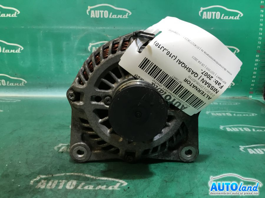 Alternator 23100jd71b 2.0 DCI Nissan QASHQAI J10,JJ10 2007