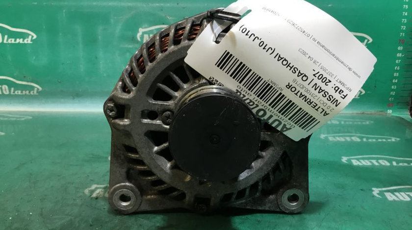 Alternator 23100jd71b 2.0 DCI Nissan QASHQAI J10,JJ10 2007