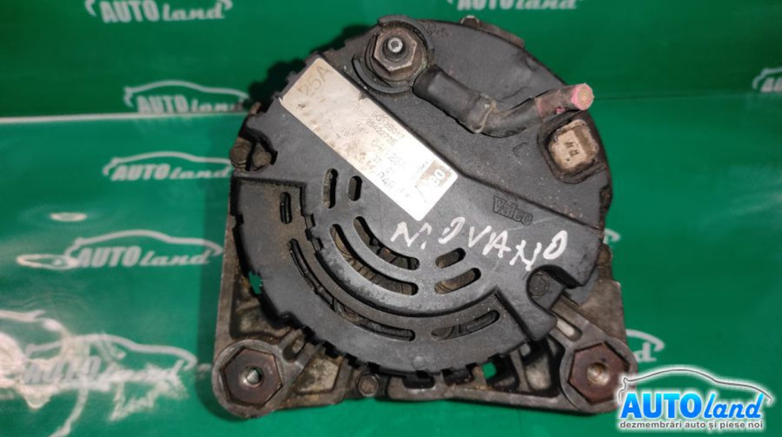 Alternator 2542272e 2.5 Mufa Fisurata Fulie cu Ambreiaj Opel MOVANO Combi J9 1998