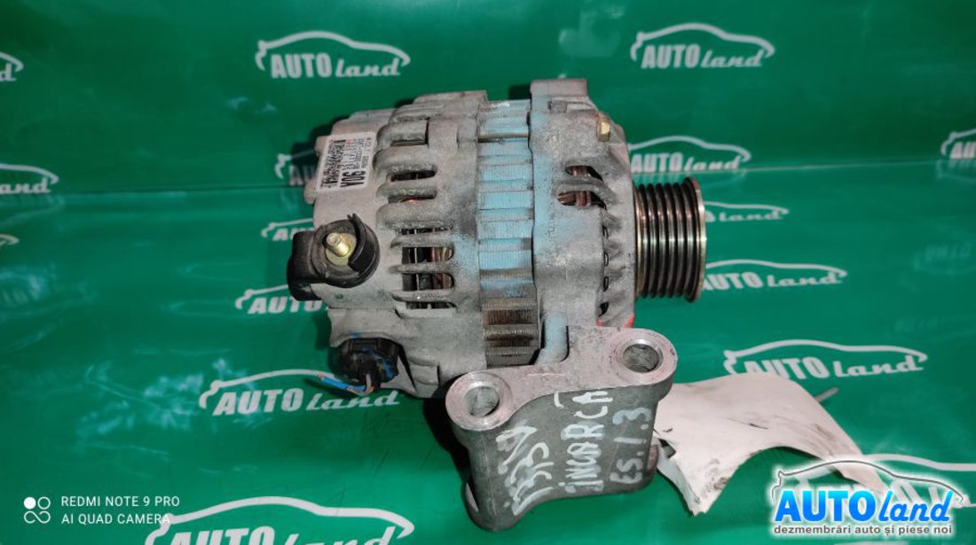 Alternator 2s6t10300db 1.6 Ben, Incarca 13.3 V Ford FUSION JU 2002