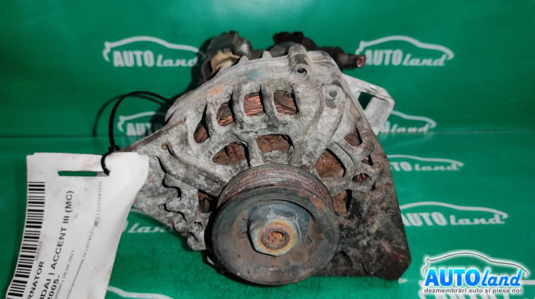 Alternator 3730022650 1.4 B Hyundai ACCENT III MC 2005