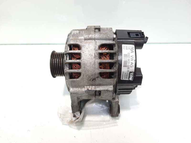 Alternator 70A Valeo, cod 03D903025H, Seat, 1.2 benz, BZG (idi:484227)