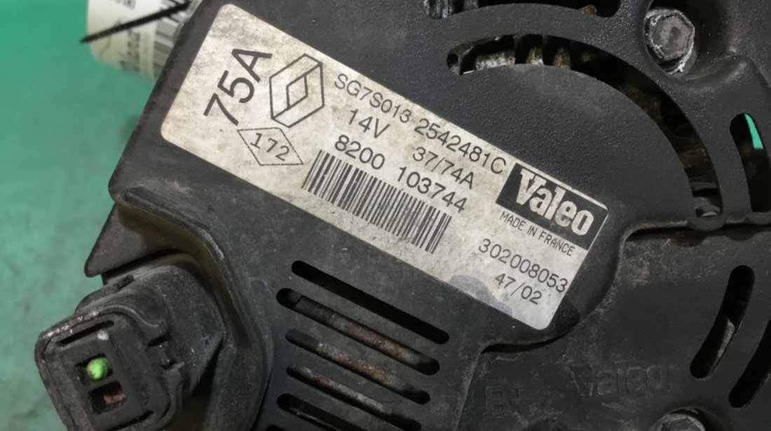 Alternator 8200103744 Sg7s018 Renault CLIO II 2001