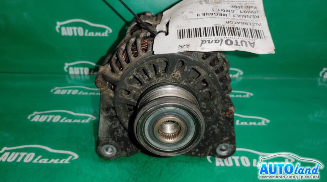 Alternator 8200120286 1.5 DCI-110a-fulie cu 5 Caneluri cu Ambreiaj Renault MEGANE II BM0/1 ,CM0/1 2002