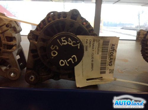 Alternator 8200468131 1.5 DCI, 6 Can, 110 A, Fulie cu Ambreiaj Renault CLIO III BR0/1,CR0/1 2005