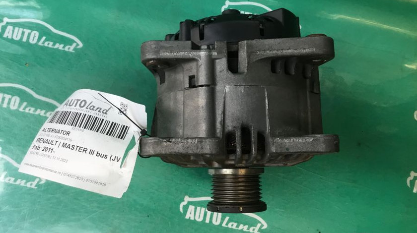 Alternator 8200854119 2.3 D 190 A Renault MASTER III bus JV 2011