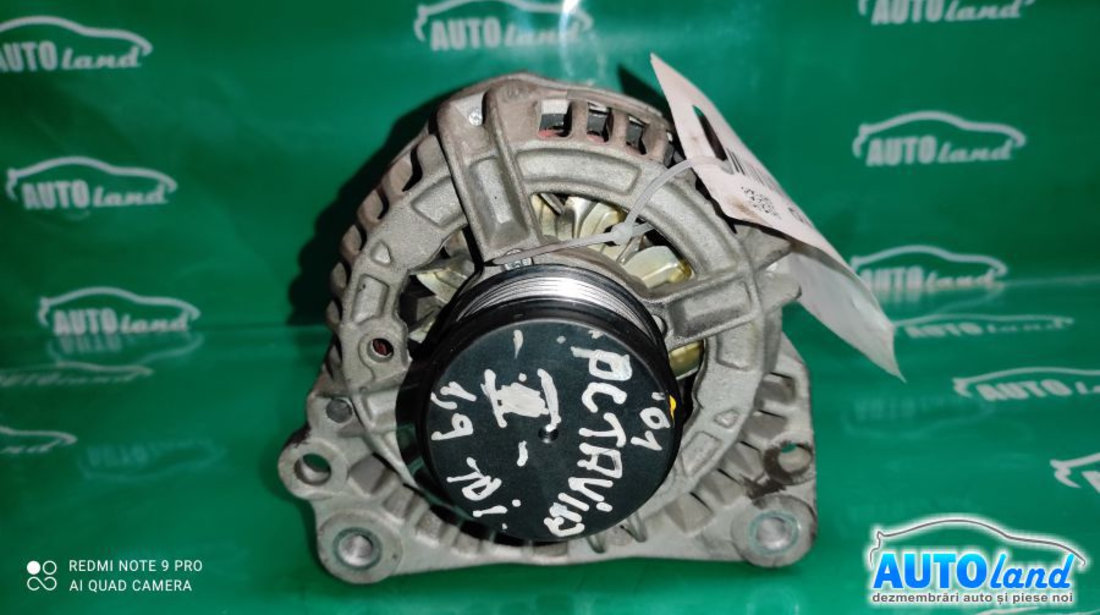 Alternator 9041480 1.9 TDI 70 A Fulie 6 Can Ambreiaj Mufa Semiov 2 Pi Skoda OCTAVIA 1U2 1996-2010