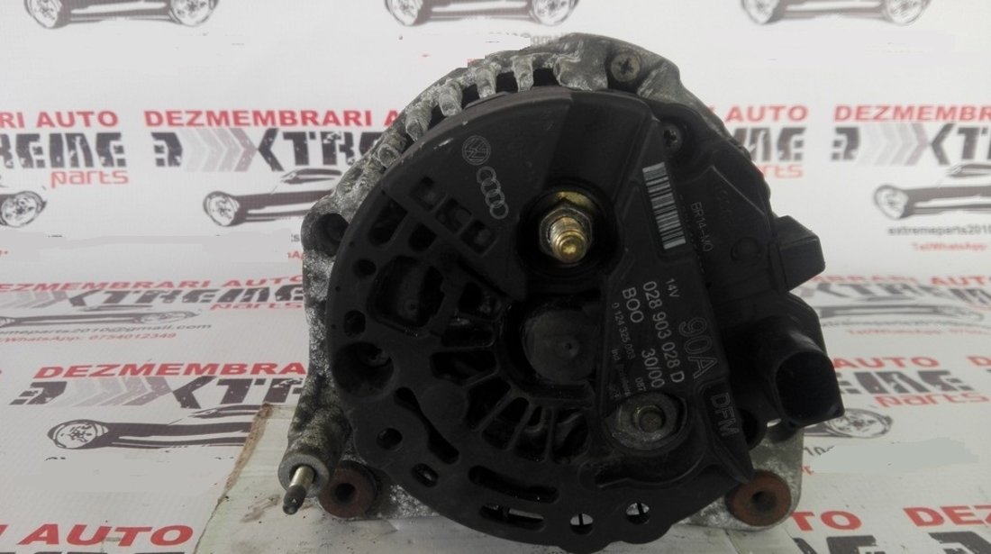 alternator 90A 028903028D pentru VW Golf 4 1.6 16v tip motor AZD