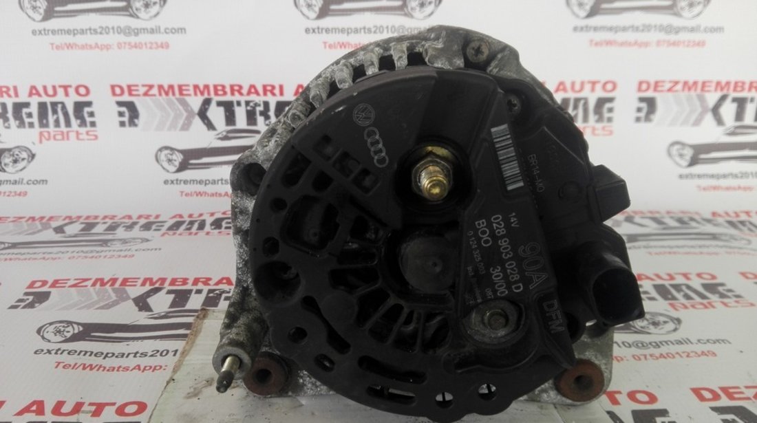 alternator 90A 028903028D pentru VW Golf 4 1.6 16v tip motor AZD