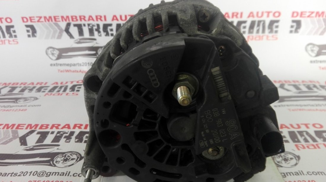 alternator 90A 038903023L pentru VW Golf 4 1.9tdi