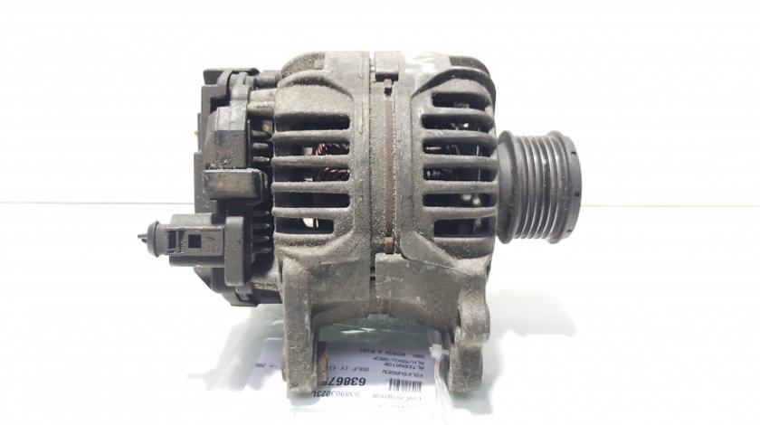 Alternator 90A, Bosch, cod 038903023L, Vw Golf 4 (1J1) 1.9 TDI, ALH (id:638675)