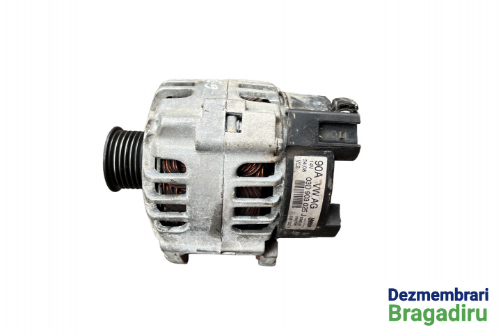 Alternator 90A Cod: 03D903025J Skoda Fabia 5J [2007 - 2010] Hatchback 1.2 MT (60 hp) Cod motor: BBM, Cod cutie: JHN, Cod culoare: Corrida Red 8151