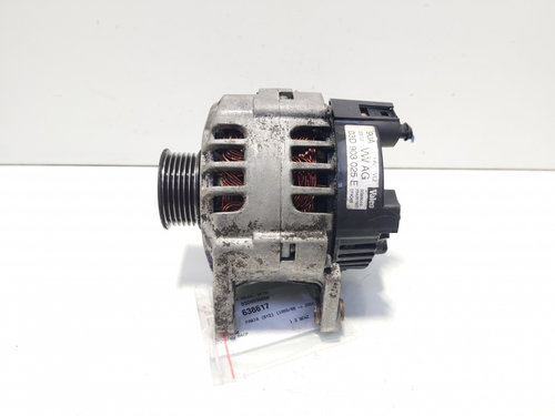 Alternator 90A, Valeo, cod 03D903025E, Skoda Fabia 1 (6Y2) 1.2 benz, AZQ (id:638617)
