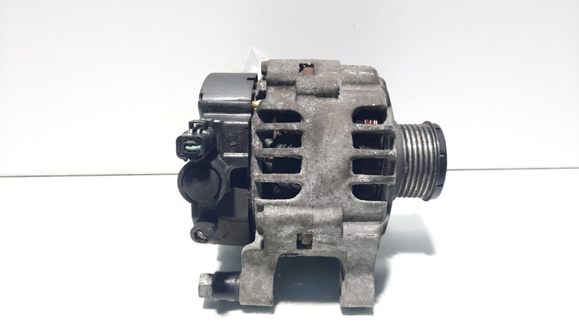 Alternator 90A, Valeo, cod 9665580680, Fiat, 1.6 HDI, 9HU (pr:110747)