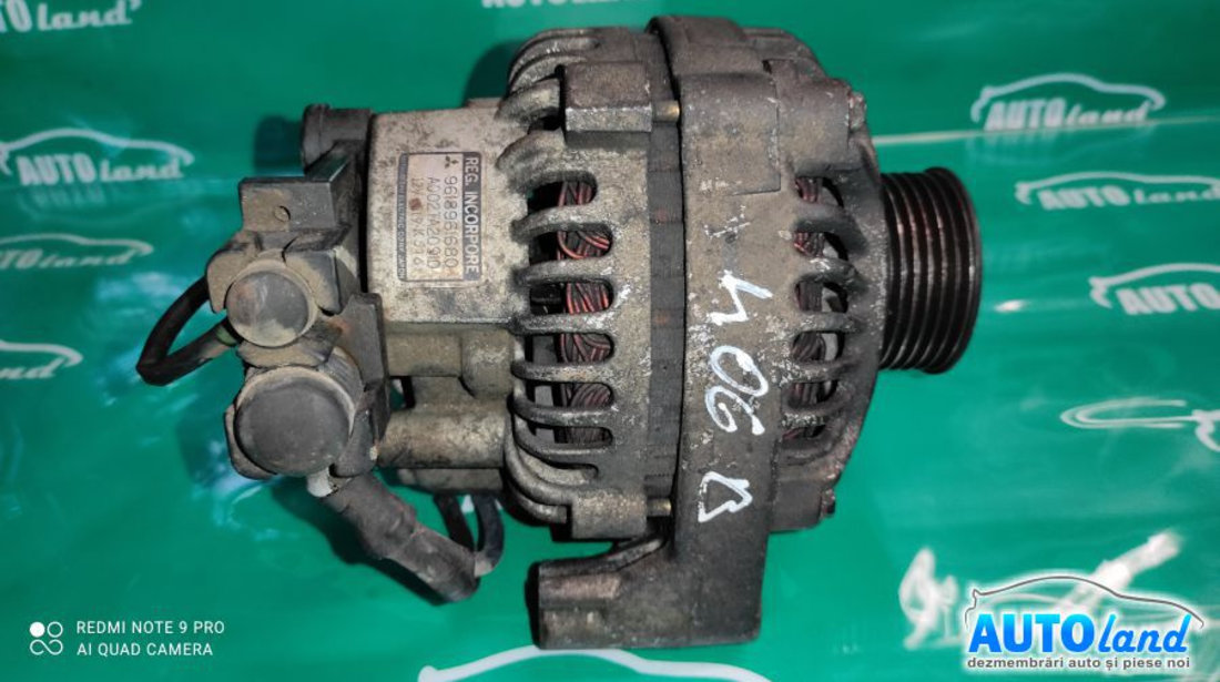 Alternator 9618961680 1.8 B Peugeot 406 8B 1995-2004