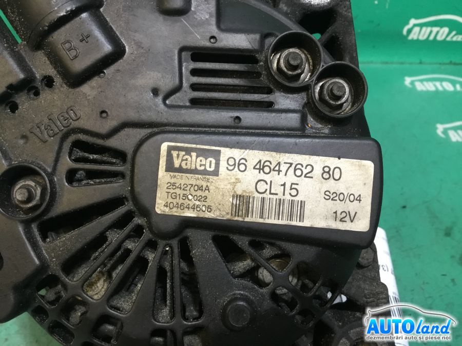 Alternator 9646476280 1.4 HDI Peugeot 307 3A/C 2000