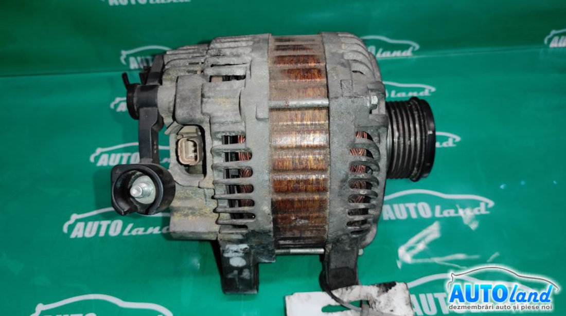 Alternator 9654752880 2.2 HDI, 6 Can, Fulie cu Amb, O Borna si 2 Pini, 1 Peugeot 407 6D 2004